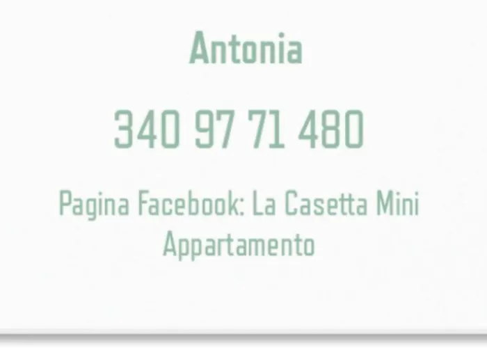 La Casetta Mini Centro Storico Appartement